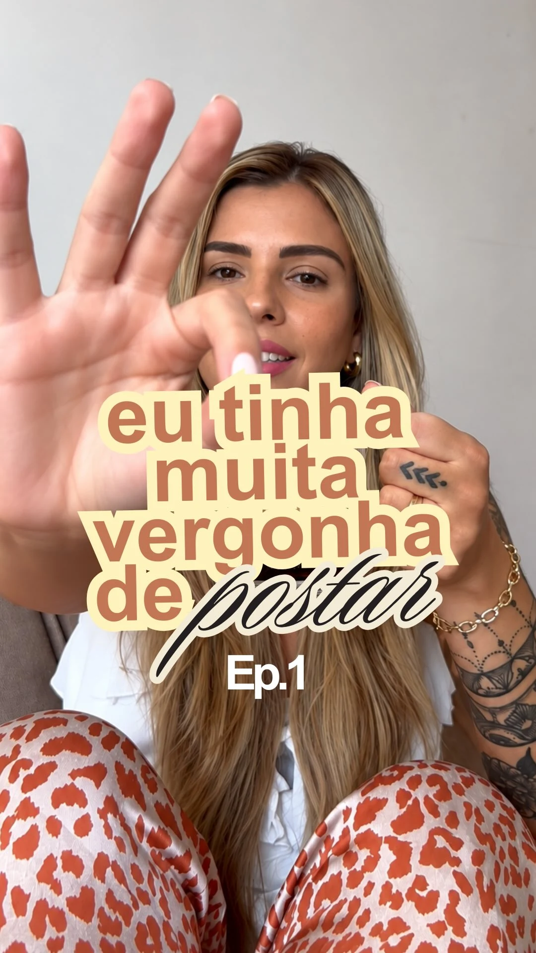 Capa original do reel de Rayssa: A coragem de começar
