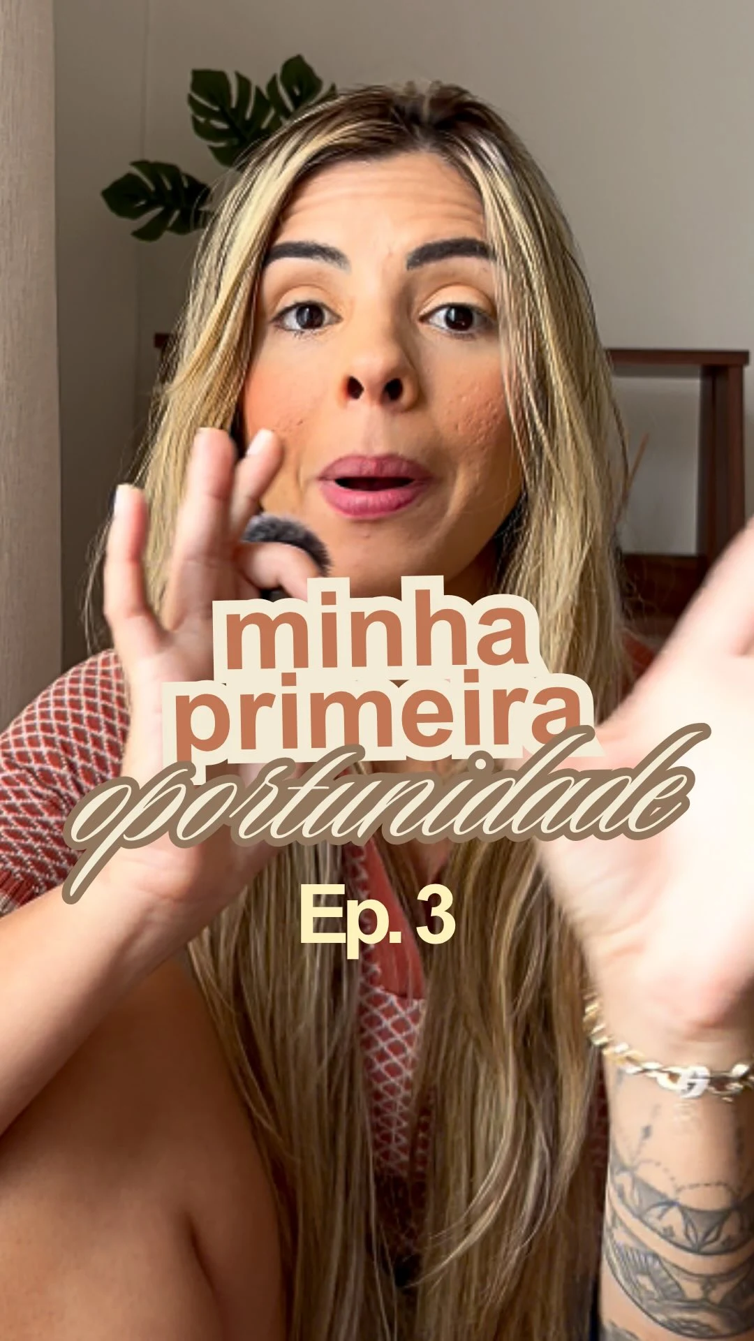Capa original do reel de Rayssa: A primeira oportunidade